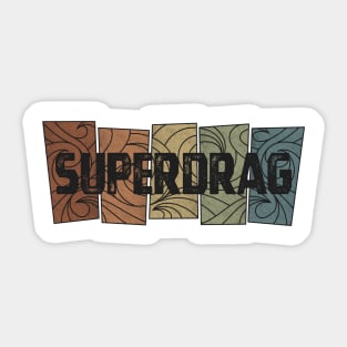 Superdrag - Retro Pattern Sticker